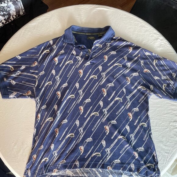 Docker's Golf Other - Dockers Men’s Golf Polo Shirt – Size L | Navy Blue, 100% Cotton, Made in USA